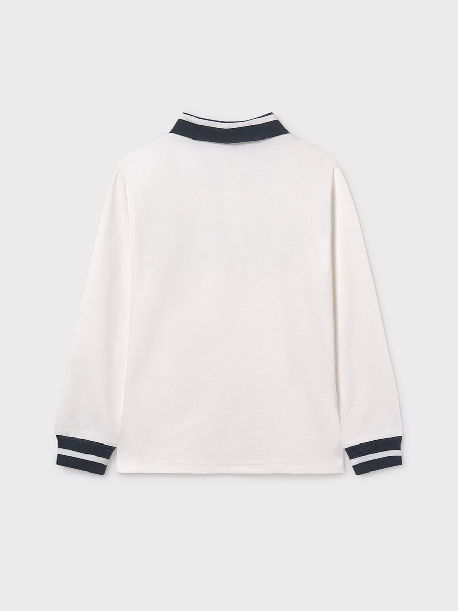 Sweat fecho Nata (Creme / Pérola)  para Menino - Mayoral