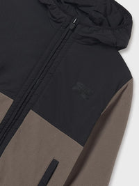 Blusão reversivel Negro-lodo (Preto)  para Menino - Mayoral