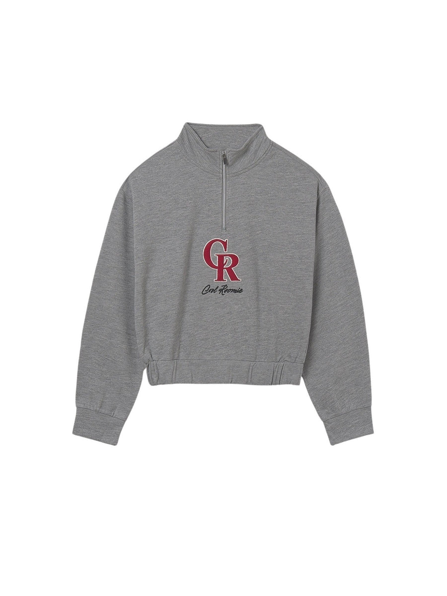 Sweat fecho Aço vig. (Cinza Escuro)  para Menina - Mayoral