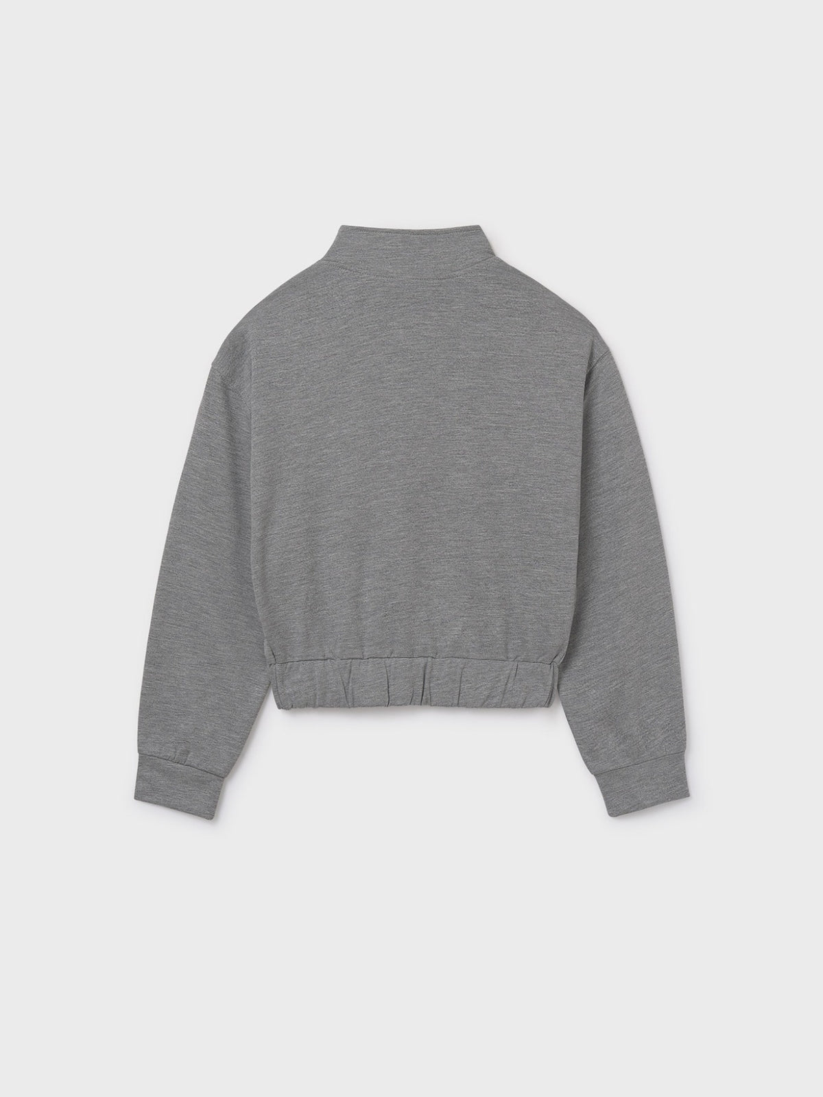 Sweat fecho Aço vig. (Cinza Escuro)  para Menina - Mayoral