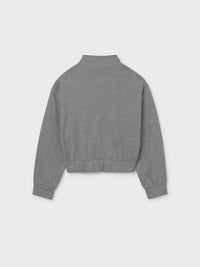 Sweat fecho Aço vig. (Cinza Escuro)  para Menina - Mayoral