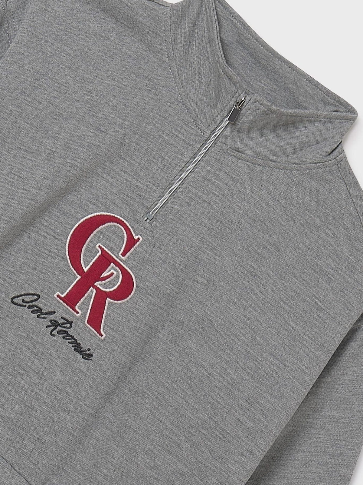 Sweat fecho Aço vig. (Cinza Escuro)  para Menina - Mayoral