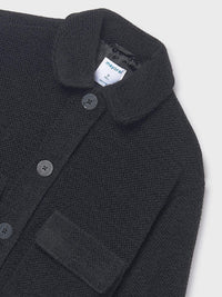 Casaco punto pelo Preto (Preto)  para Menina - Mayoral