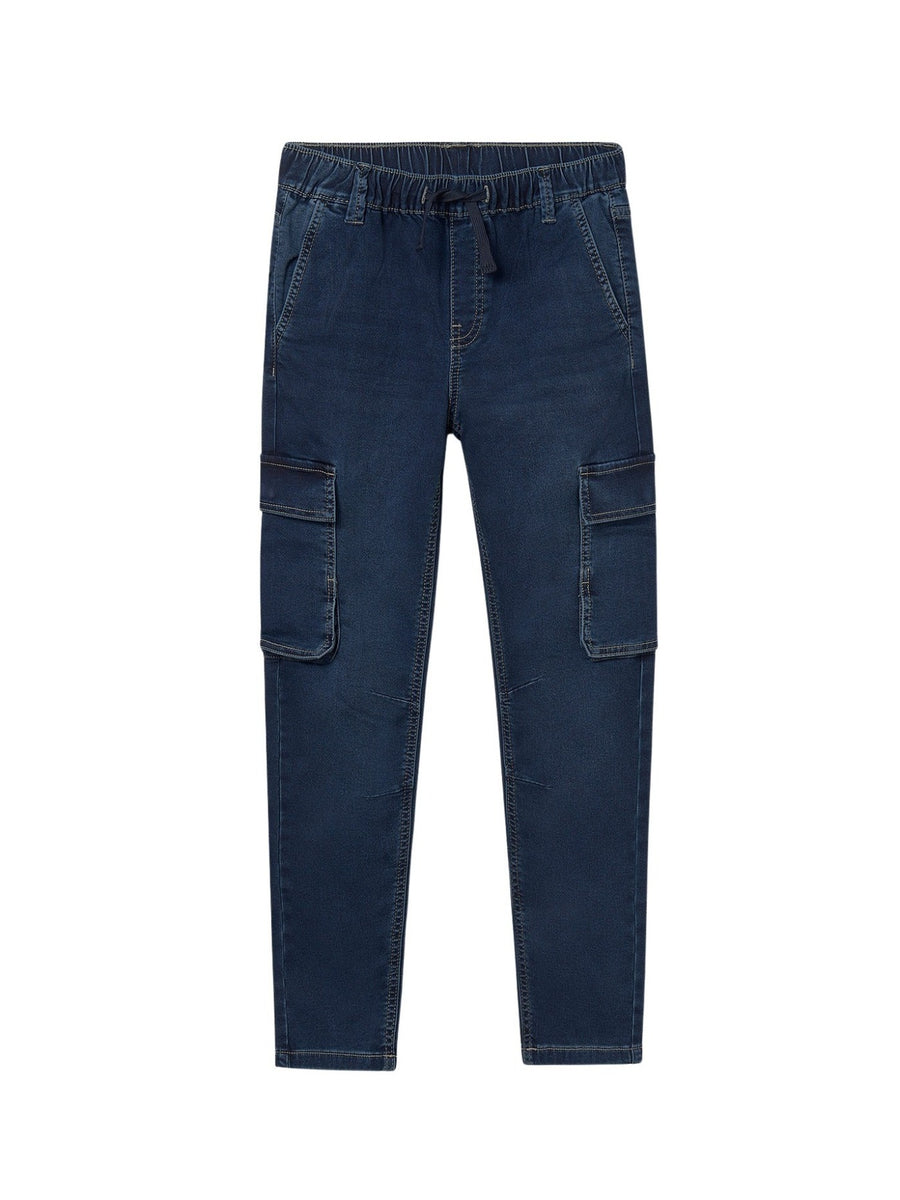 Calça soft denim jogger Escuro (Marinho)  para Menino - Mayoral
