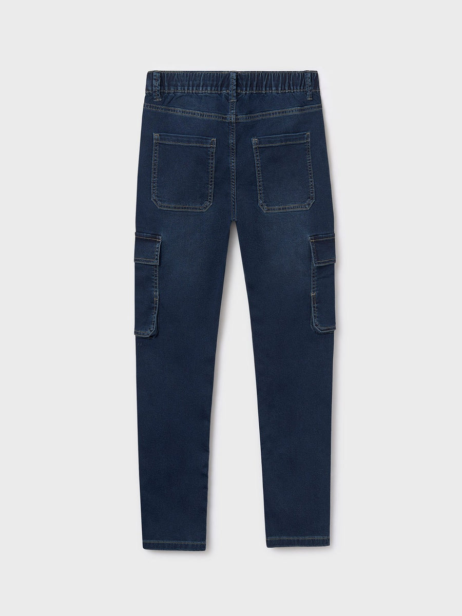 Calça soft denim jogger Escuro (Marinho)  para Menino - Mayoral