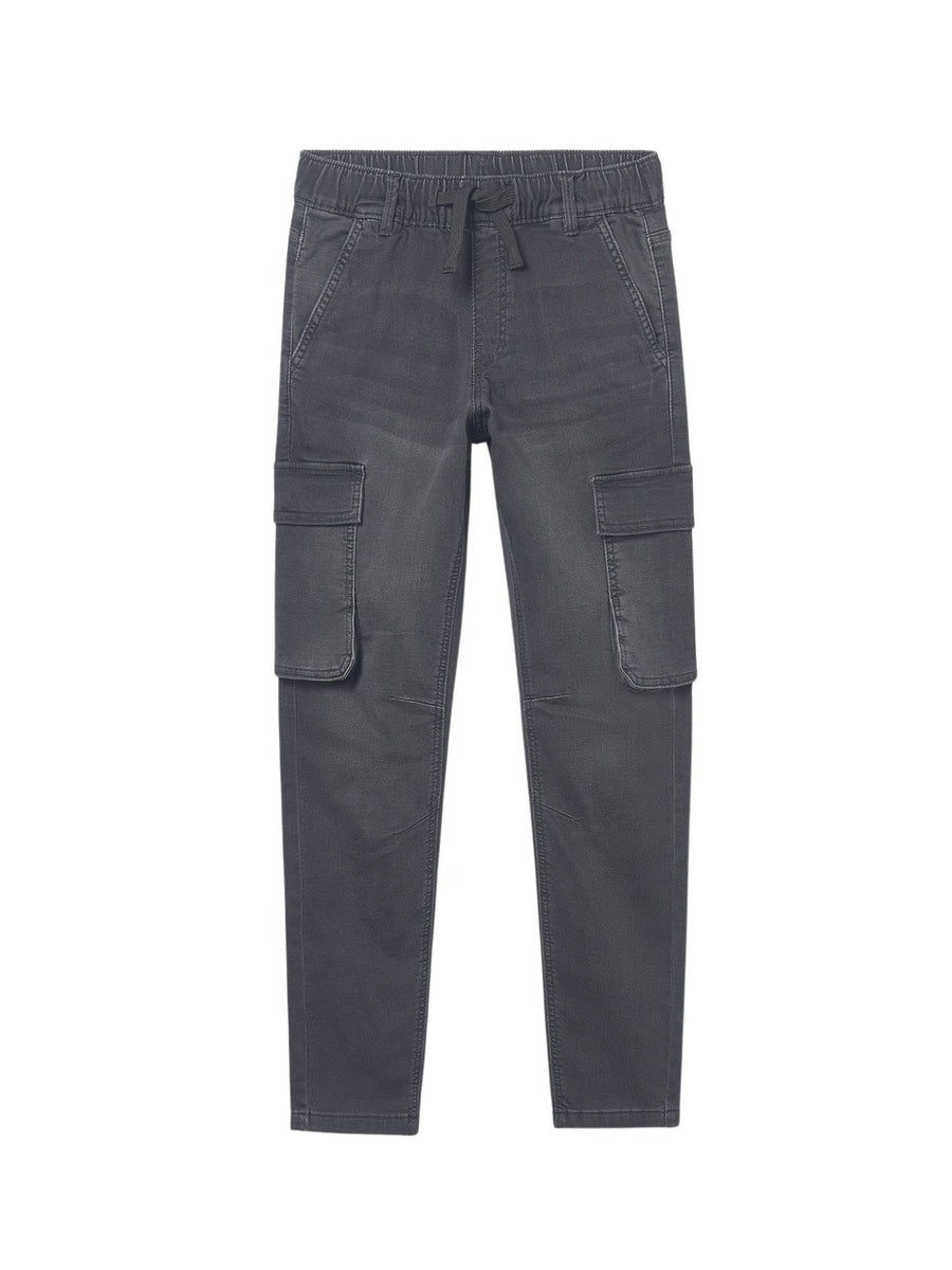 Calça soft denim jogger Preto (Preto)  para Menino - Mayoral