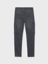 Calça soft denim jogger Preto (Preto)  para Menino - Mayoral