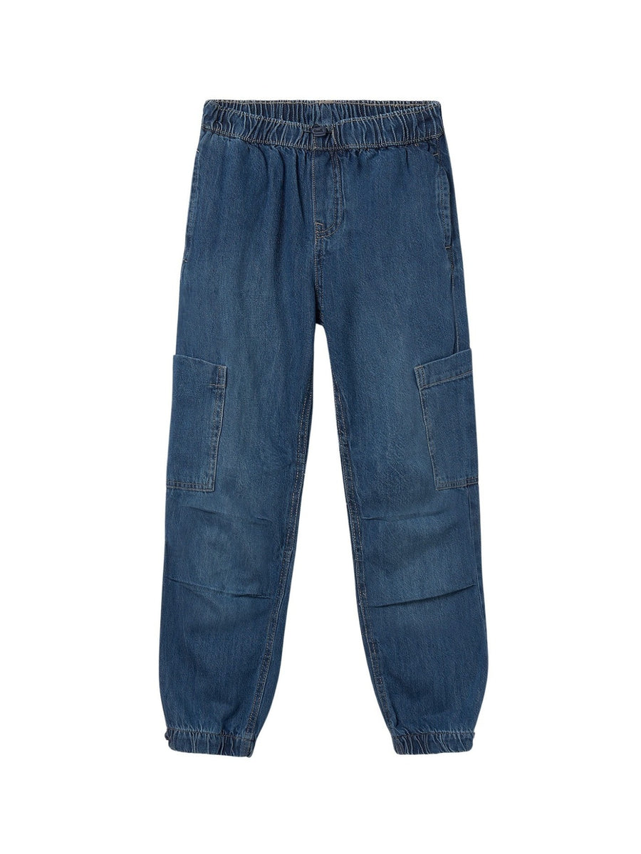 Calça denim paraquedas Base (Ganga)  para Menino - Mayoral