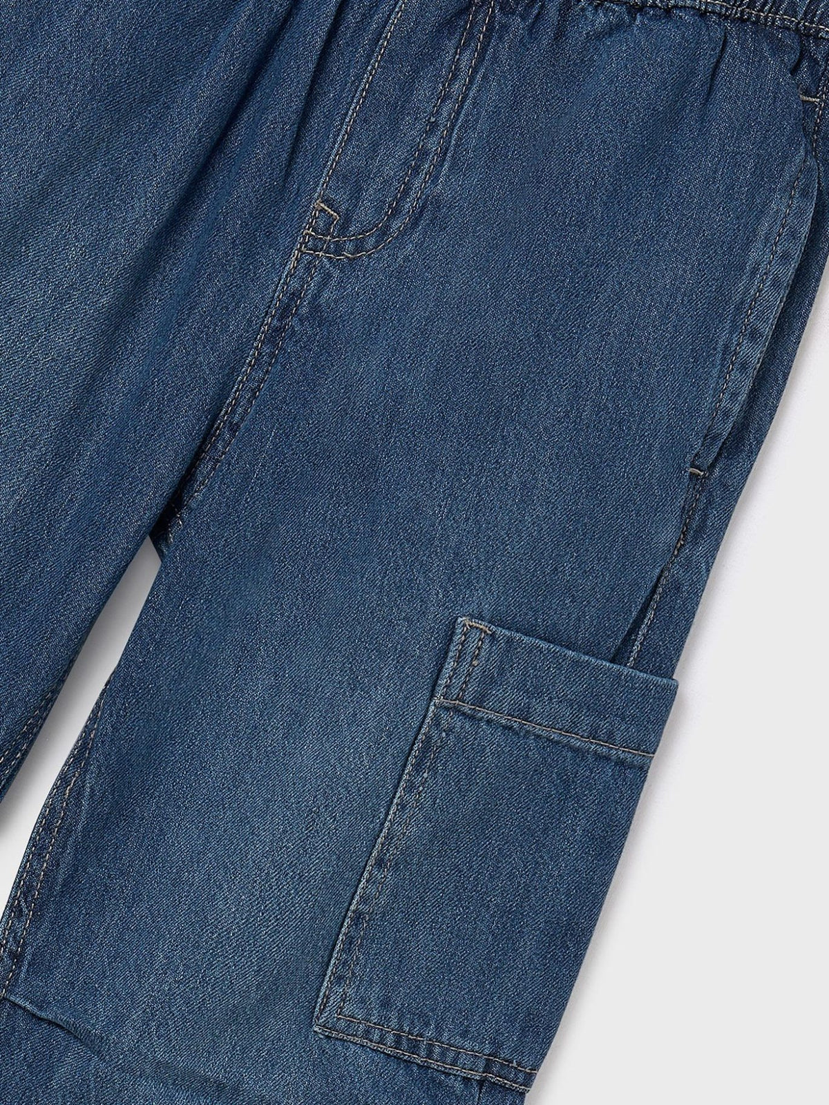 Calça denim paraquedas Base (Ganga)  para Menino - Mayoral