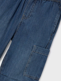 Calça denim paraquedas Base (Ganga)  para Menino - Mayoral