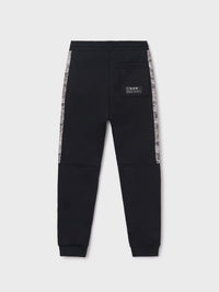 Calça contrastes Preto (Preto)  para Menino - Mayoral