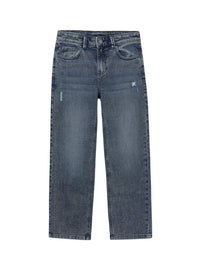 Calça denim wide fit Dirty blue (Ganga)  para Menino - Mayoral