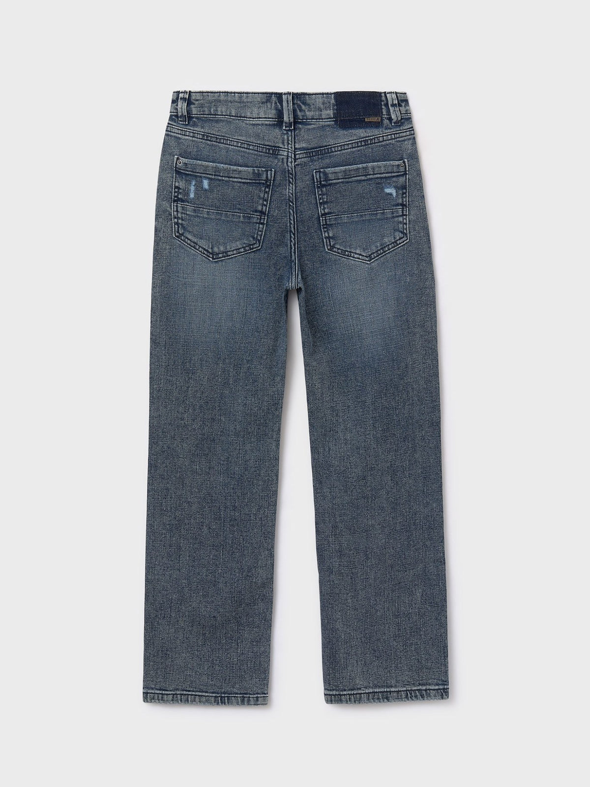 Calça denim wide fit Dirty blue (Ganga)  para Menino - Mayoral