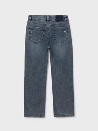 Calça denim wide fit Dirty blue (Ganga)  para Menino - Mayoral