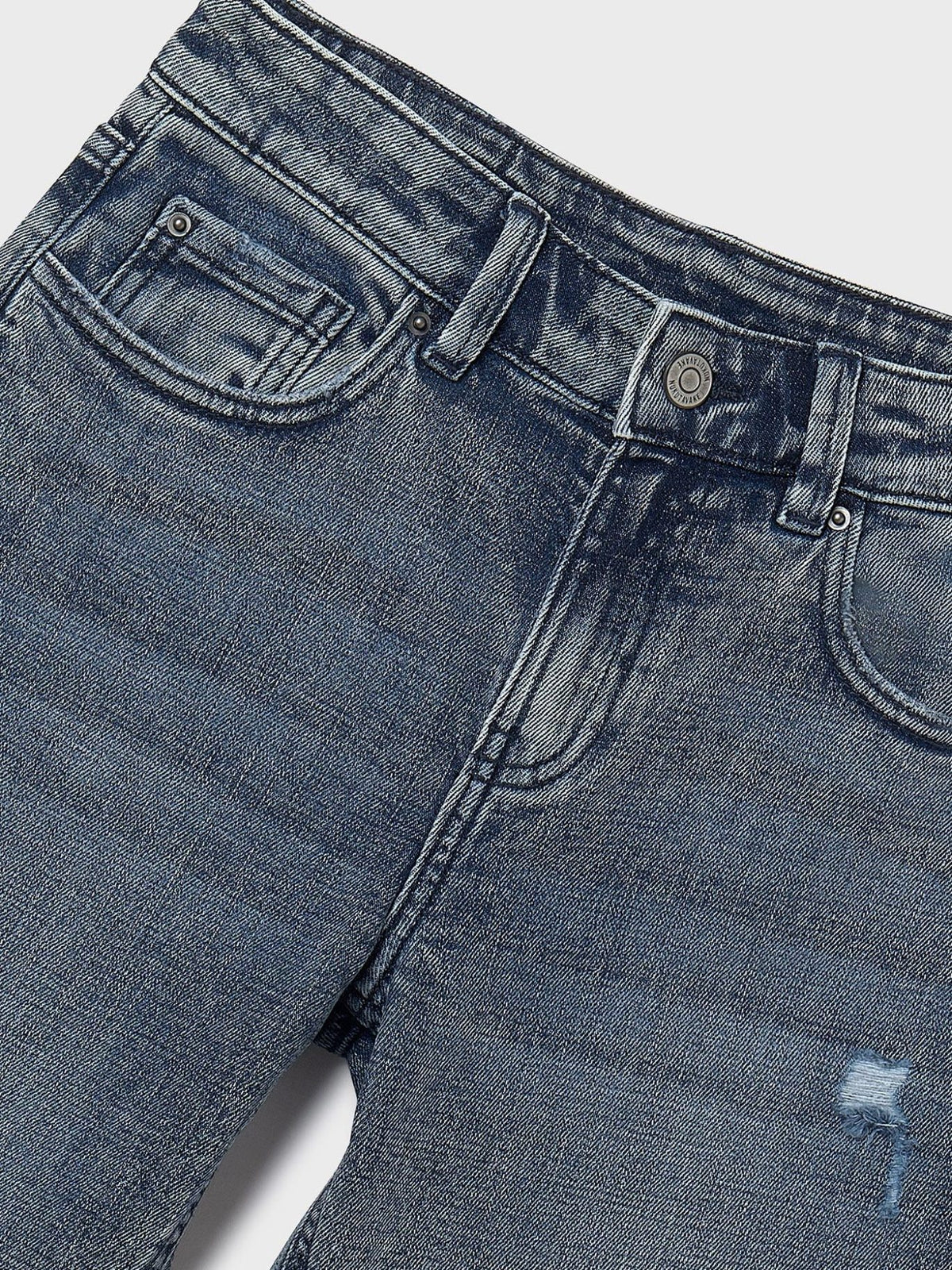 Calça denim wide fit Dirty blue (Ganga)  para Menino - Mayoral