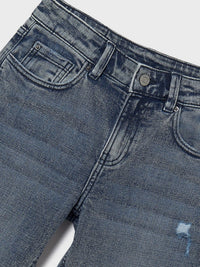 Calça denim wide fit Dirty blue (Ganga)  para Menino - Mayoral