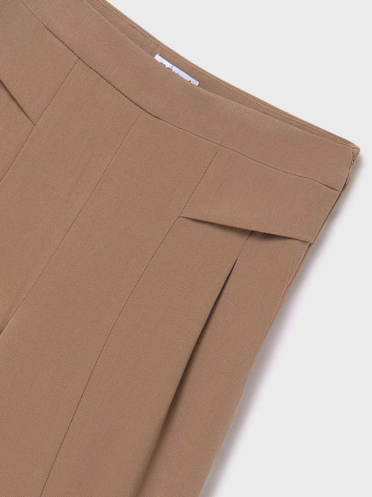 Calça wide leg Camel (Castanho Claro)  para Menina - Mayoral