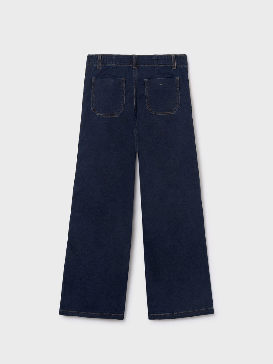 Calça ganga Super escu (Marinho)  para Menina - Mayoral