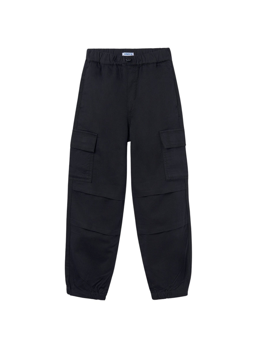 Calça balão Preto (Preto)  para Menina - Mayoral