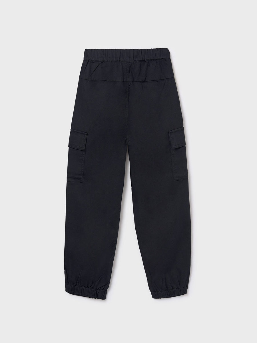 Calça balão Preto (Preto)  para Menina - Mayoral