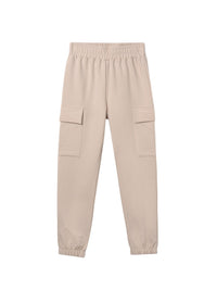 Calça jogger cargo Areia (Bege)  para Menina - Mayoral