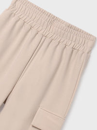 Calça jogger cargo Areia (Bege)  para Menina - Mayoral