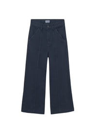 Calça sarja wide leg Petróleo (Ganga)  para Menina - Mayoral