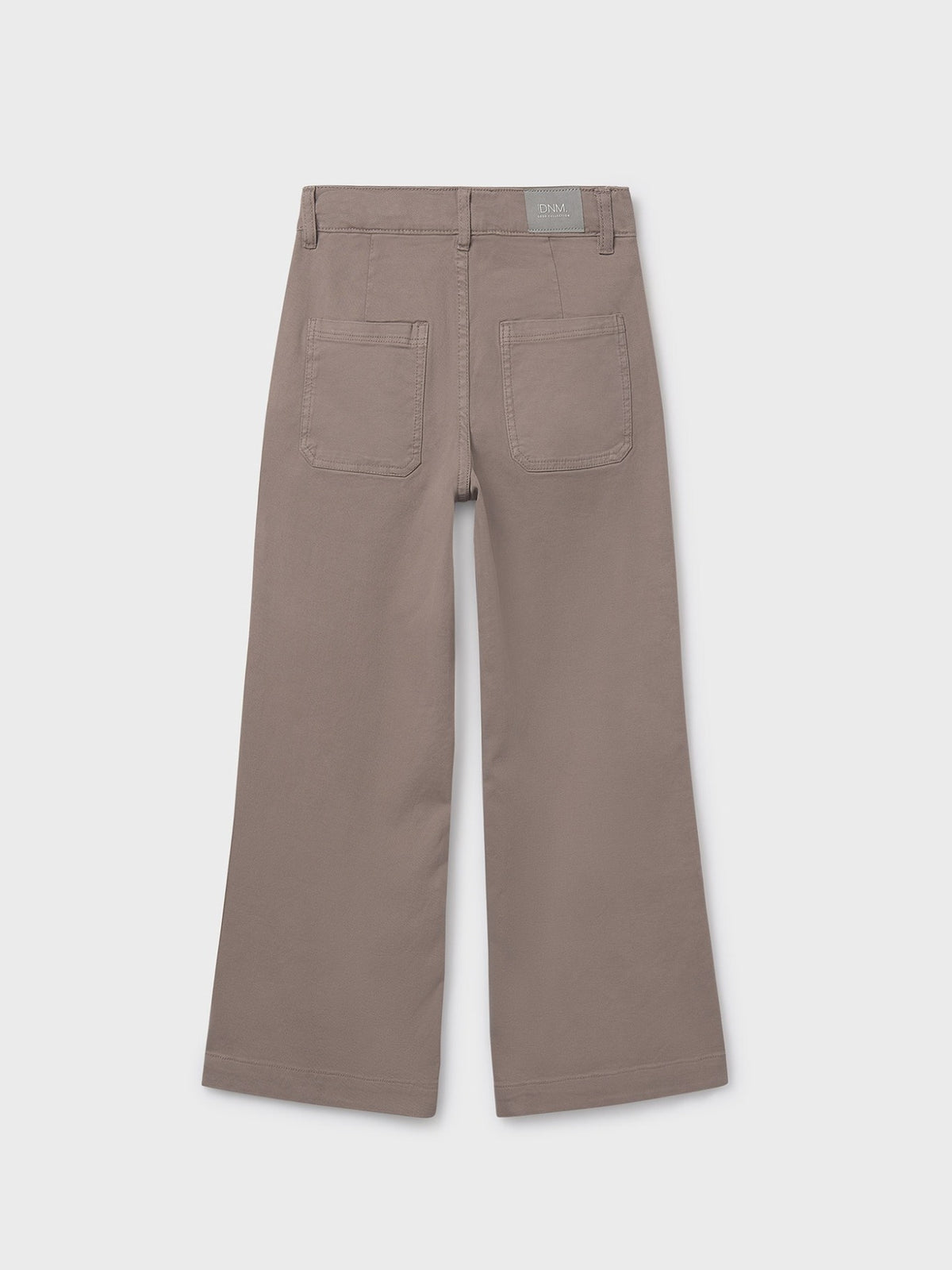 Calça sarja wide leg Topeira (Castanho Claro)  para Menina - Mayoral