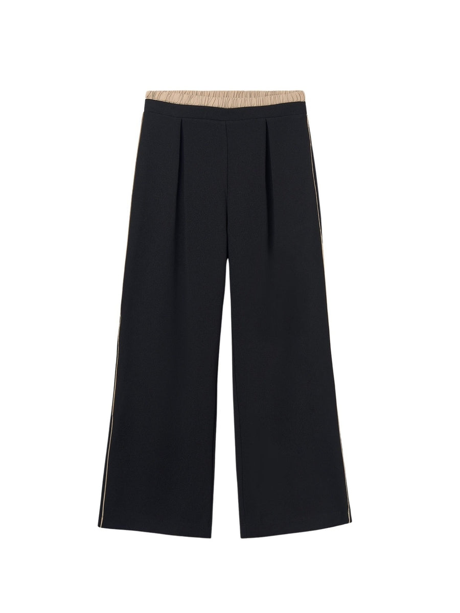 Calça dupla cinta Preto (Preto)  para Menina - Mayoral