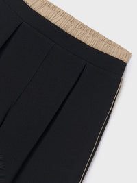 Calça dupla cinta Preto (Preto)  para Menina - Mayoral