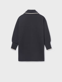Vestido felpa fecho Preto (Preto)  para Menina - Mayoral