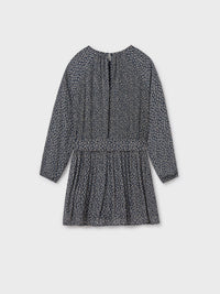 Vestido plissado estampado Petróleo (Ganga)  para Menina - Mayoral