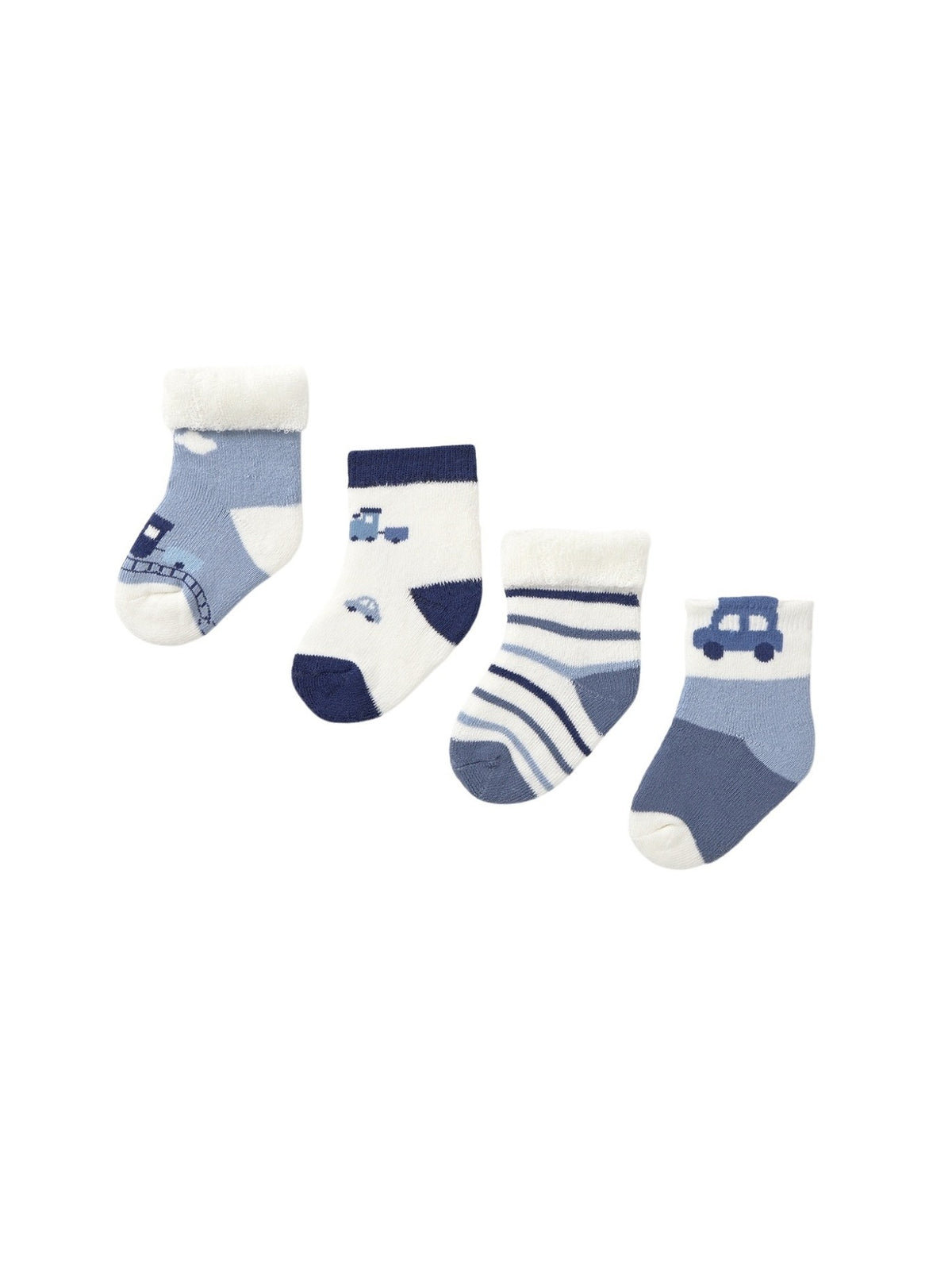 Set 4 soquetes Blue bell (Verde Mar)  para Bebé Menino - Mayoral