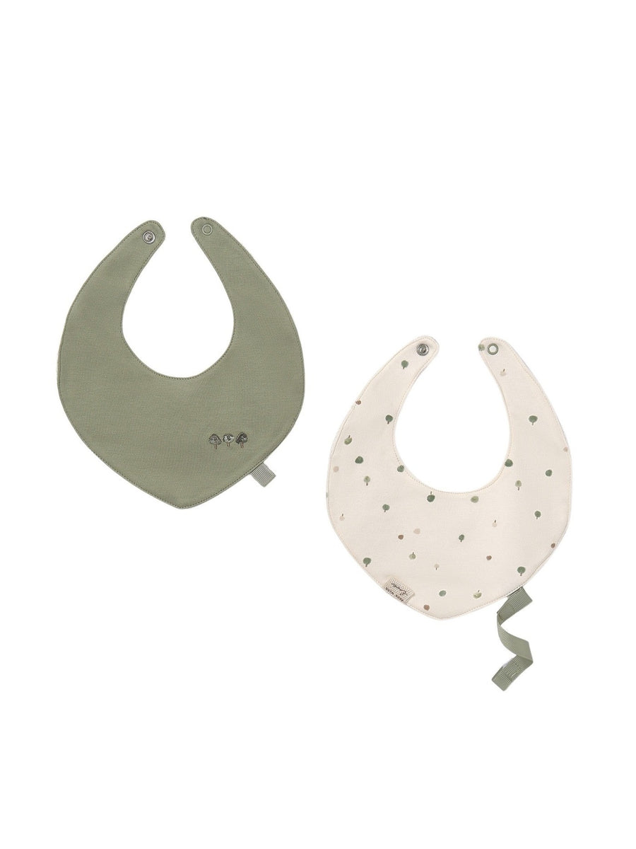 Set 2 babetes Sálvia (Verde Tropa)  para Bebé Menino - Mayoral