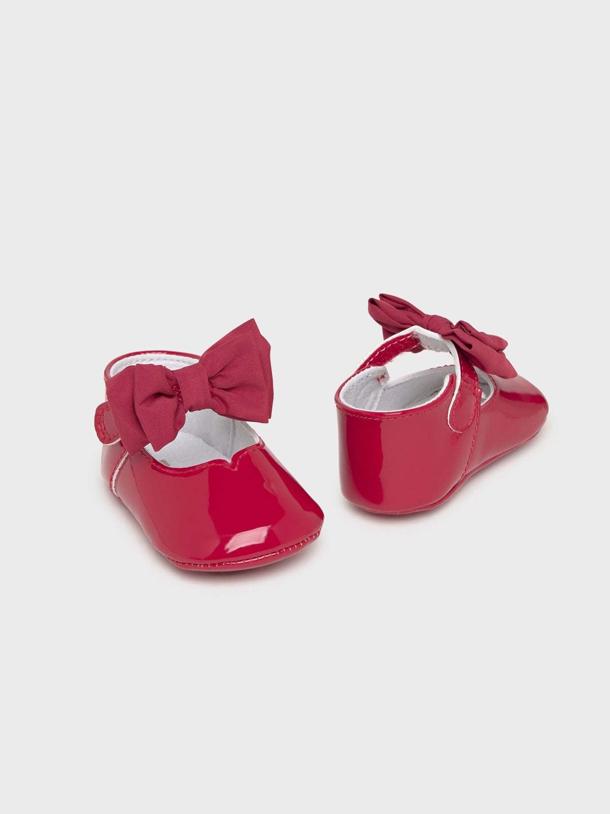 Sabrinas laçadas Ginja (Vermelho Escuro)  para Bebé Menina - Mayoral