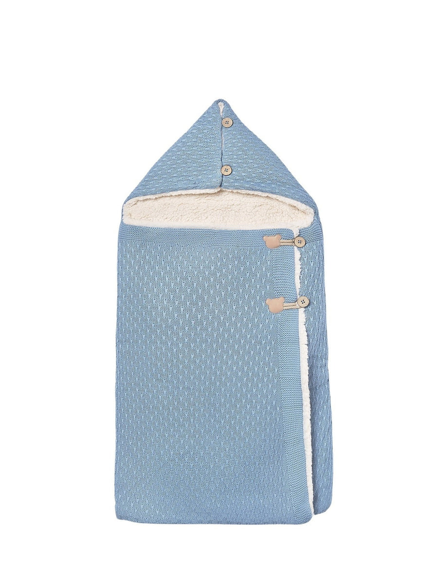 Bolsa tricot Blue bell (Verde Mar)  para Bebé Menino - Mayoral