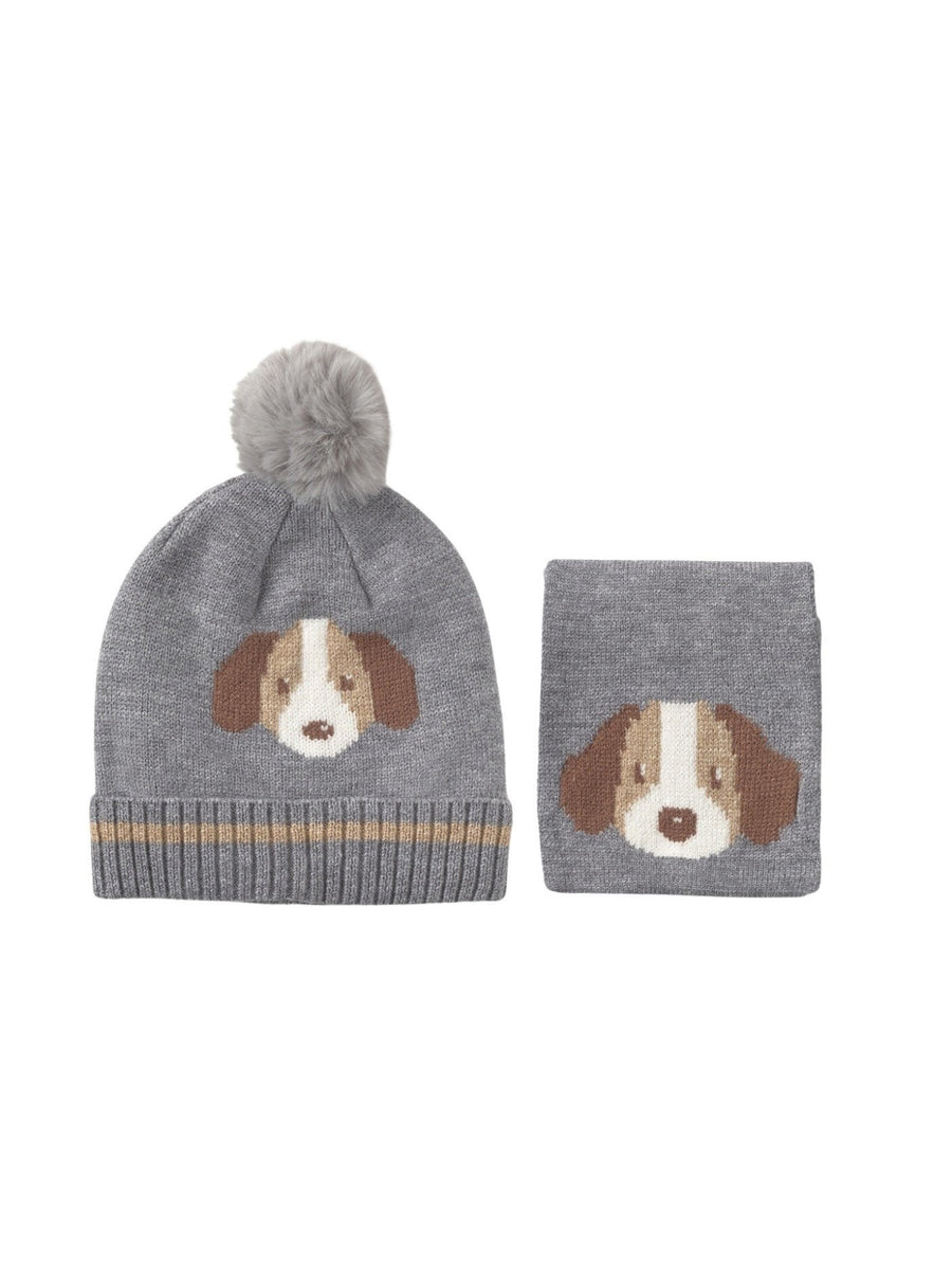 Conj. gorro/cachecol Nebola vig (Cinza)  para Bebé Menino - Mayoral