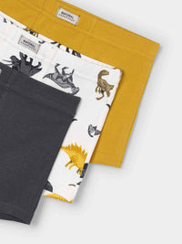 Set 3 boxers Mostarda (Amarelo Ocre)  para Menino - Mayoral