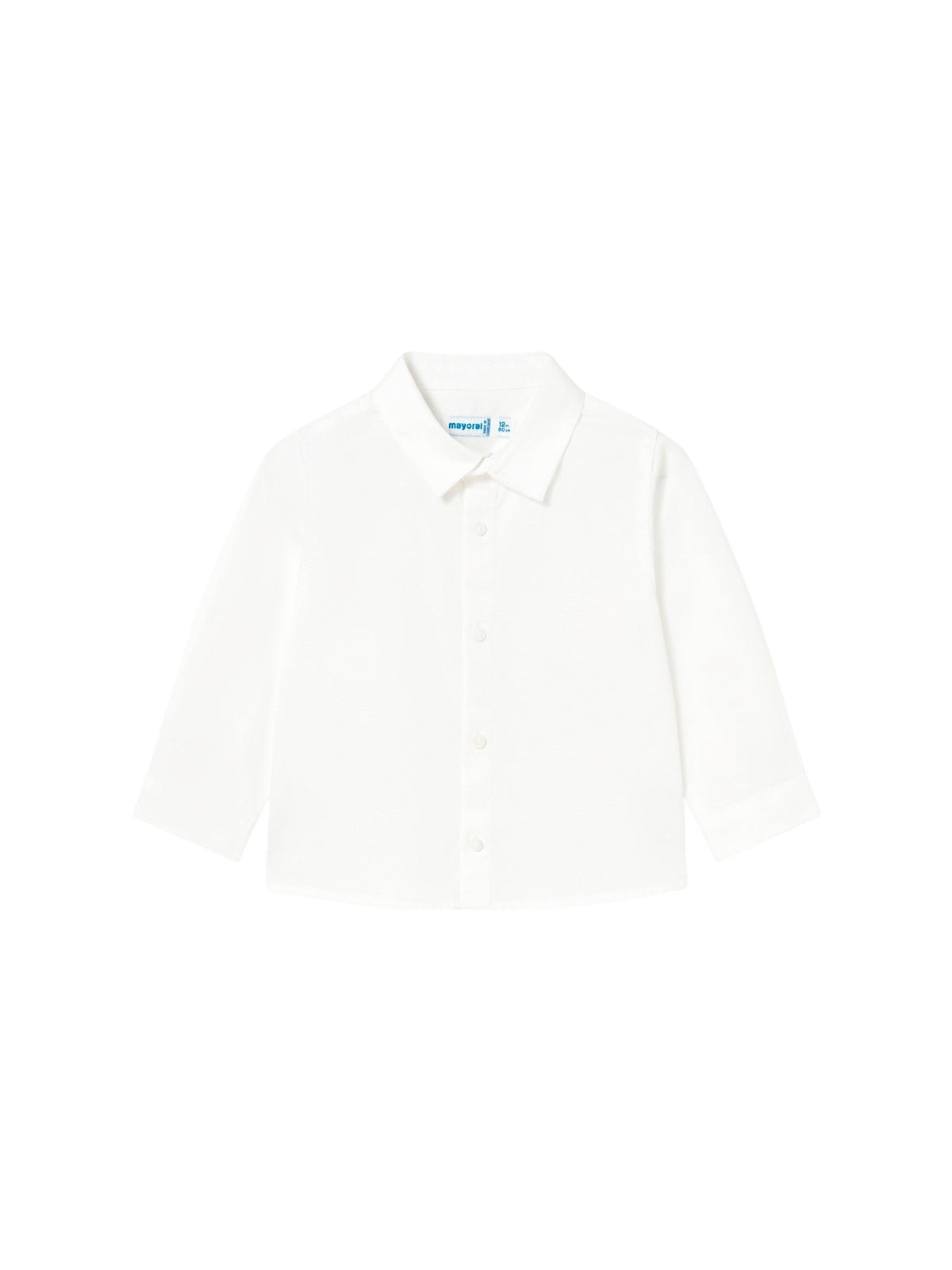 Camisa m/comp.básica Branco (Branco)  para Bebé Menino - Mayoral
