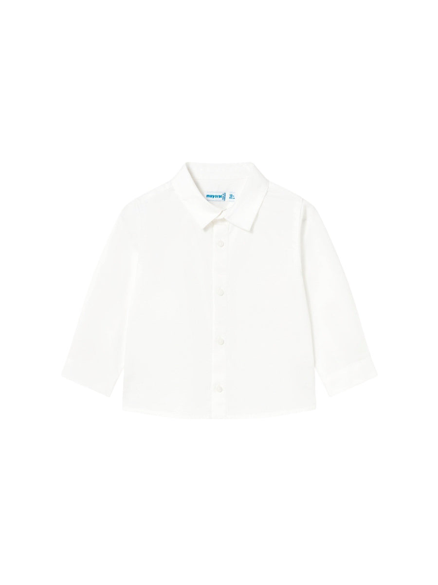 Camisa m/comp.básica Branco (Branco)  para Bebé Menino - Mayoral