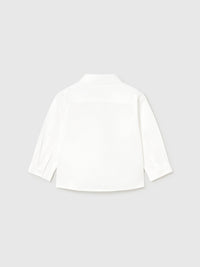 Camisa m/comp.básica Branco (Branco)  para Bebé Menino - Mayoral