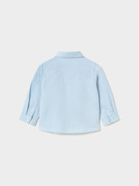 Camisa m/comp.básica Celeste (Celeste)  para Bebé Menino - Mayoral