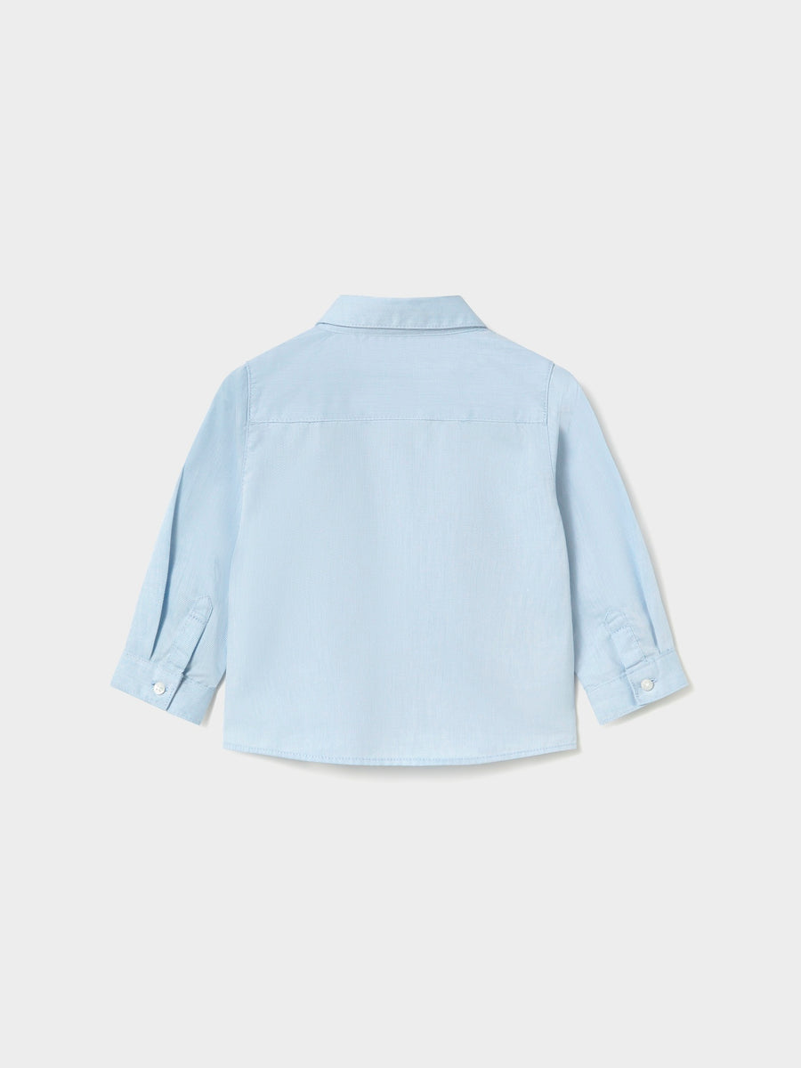 Camisa m/comp.básica Celeste (Celeste)  para Bebé Menino - Mayoral