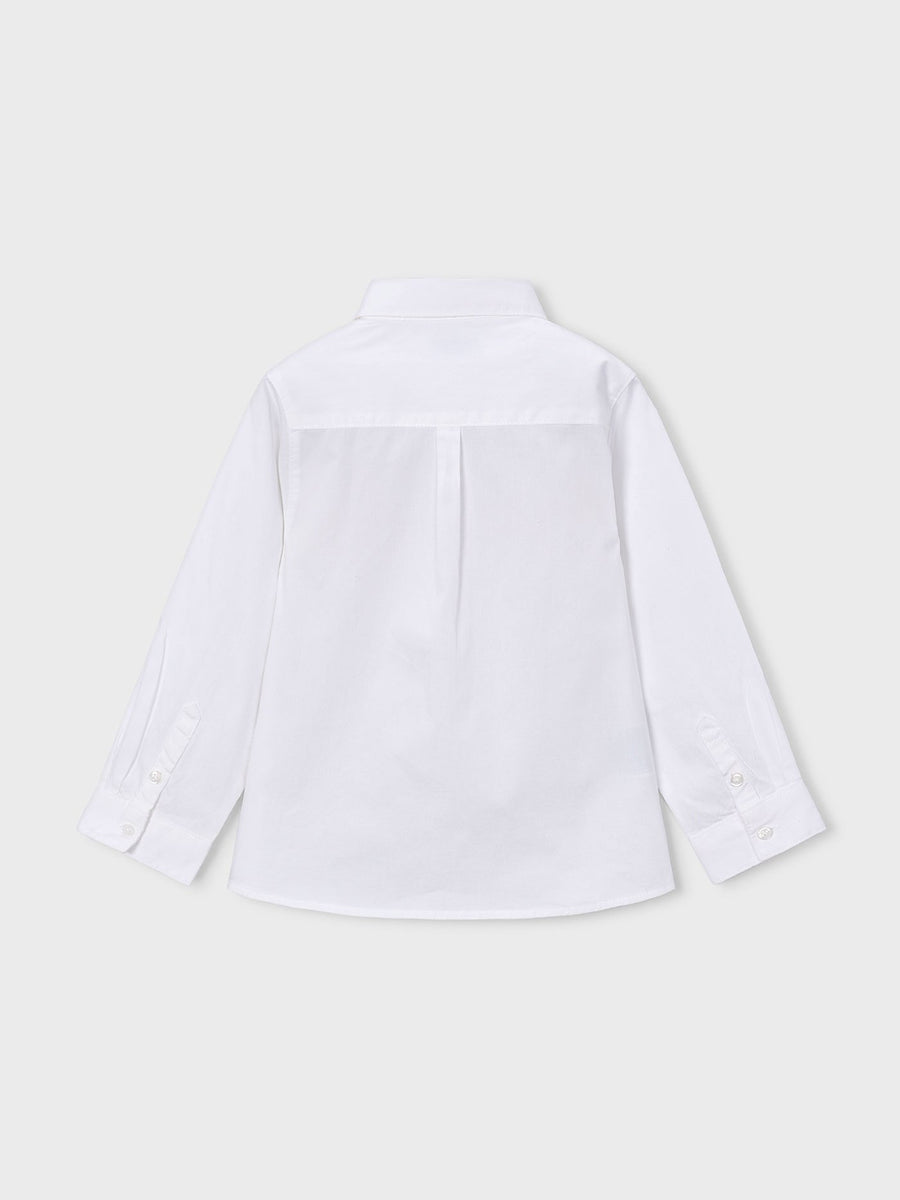 Camisa m/comp.básica Branco (Branco)  para Menino - Mayoral