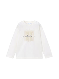 Camiseta básica bebé Nata (Creme / Pérola)  para Menino - Mayoral