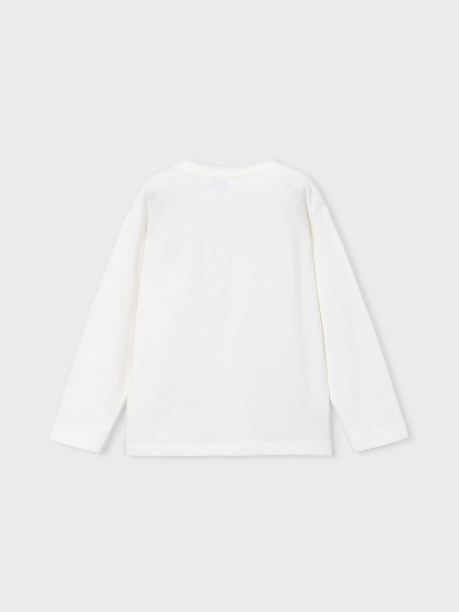 Camiseta básica bebé Nata (Creme / Pérola)  para Menino - Mayoral