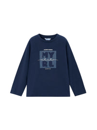Camiseta básica bebé Azul (Marinho)  para Menino - Mayoral