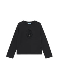Camiseta básica bebé Preto (Preto)  para Menina - Mayoral