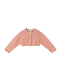 Casaco tricot básico Petisui (Rosa Bébé)  para Bebé Menina - Mayoral
