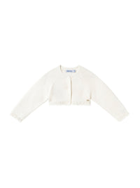 Casaco tricot básico Crú (Creme / Pérola)  para Bebé Menina - Mayoral